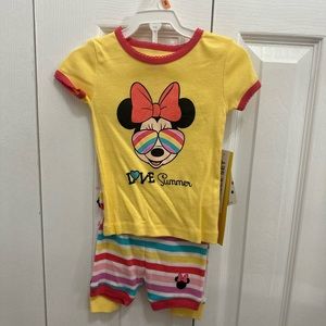 Disney Minnie Mouse 3pc pants and shorts set